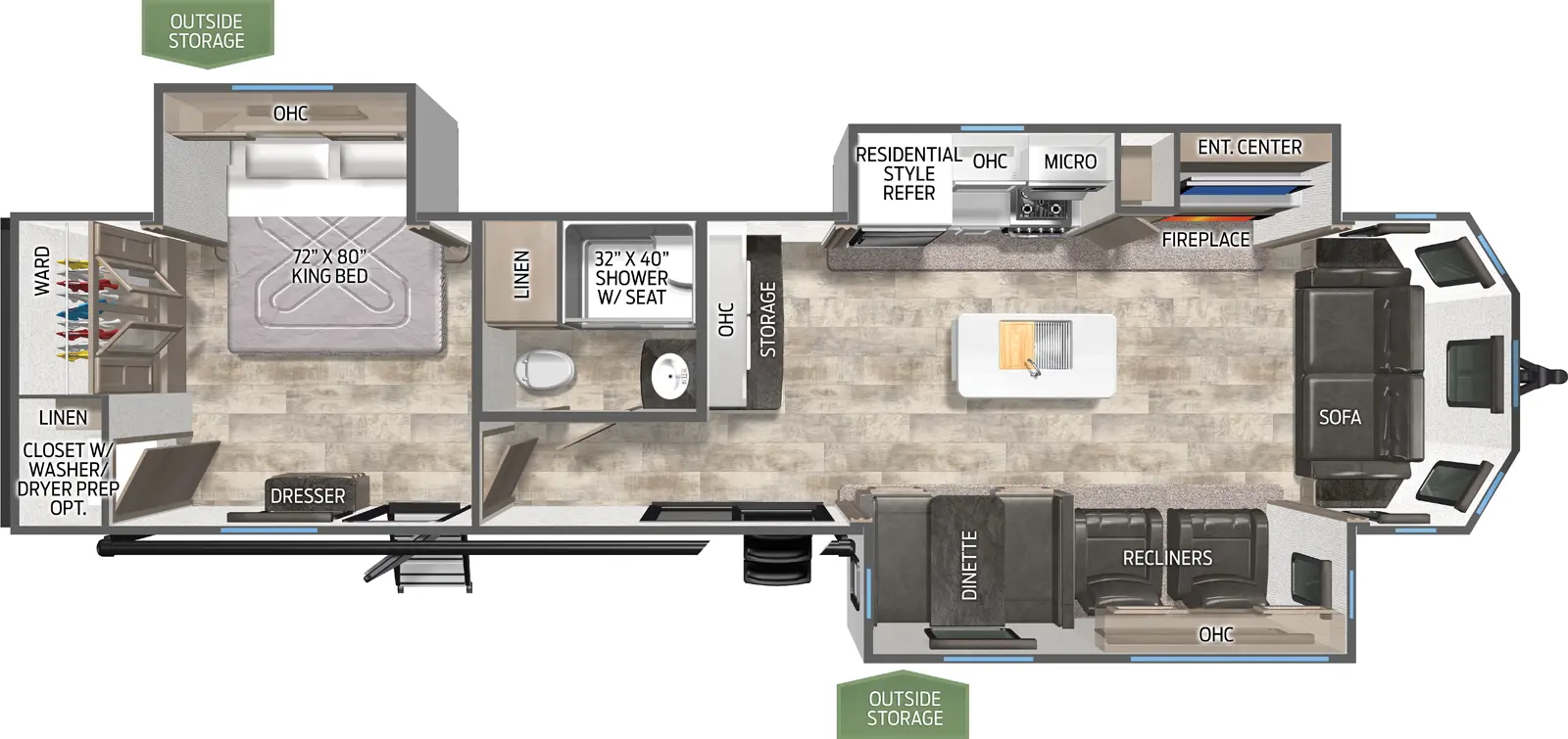 Puma Destination 37PFL Floorplan